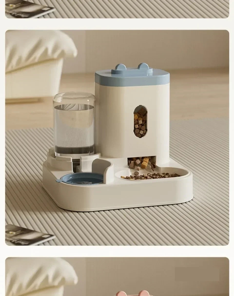 Automatic Pet Feeder and Water Dispenser 2in1