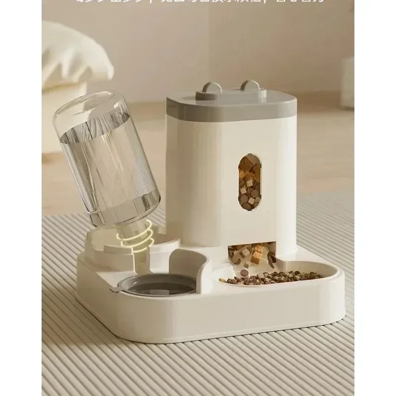 Automatic Pet Feeder and Water Dispenser 2in1