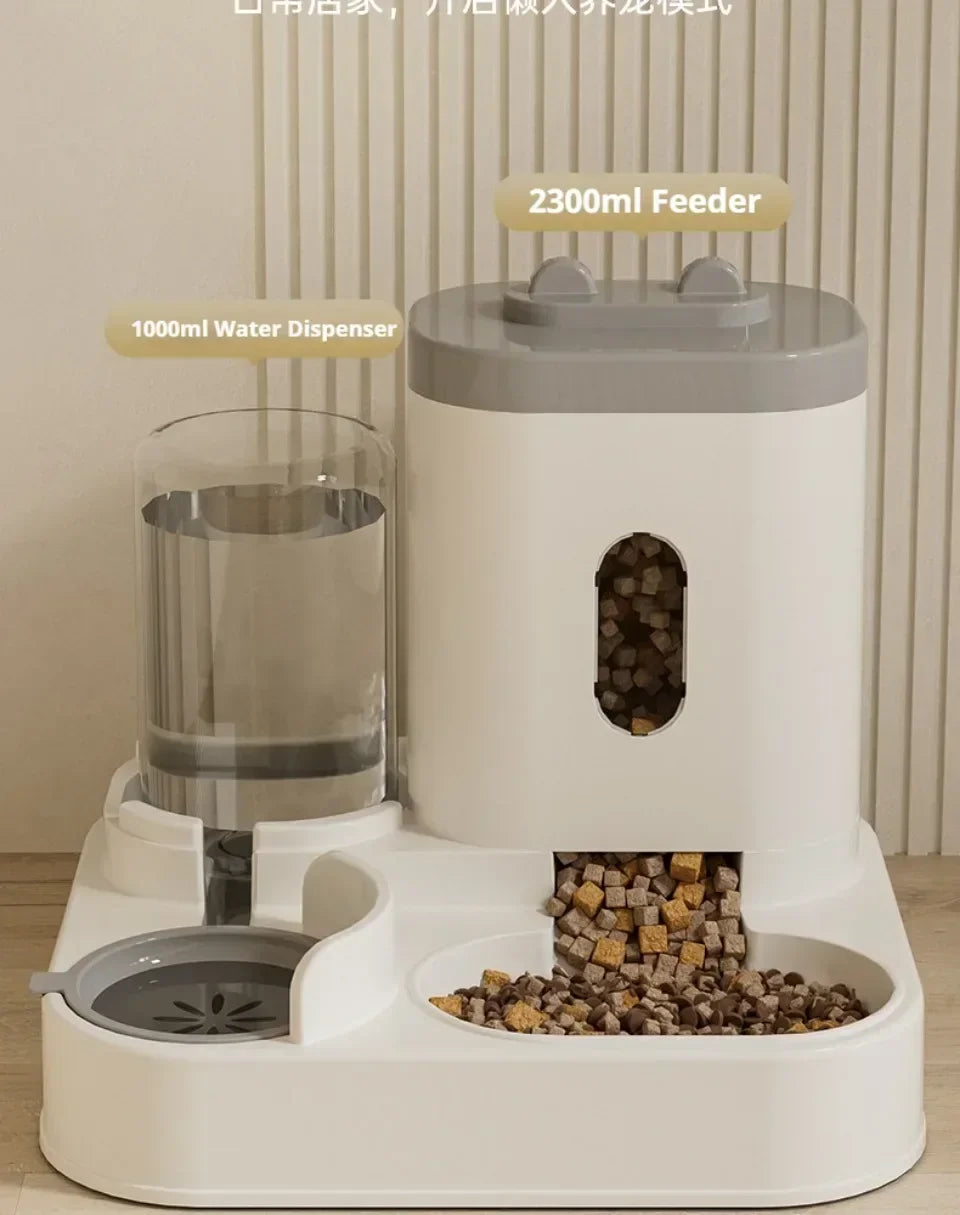 Automatic Pet Feeder and Water Dispenser 2in1