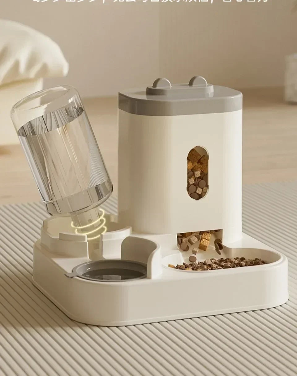Automatic Pet Feeder and Water Dispenser 2in1
